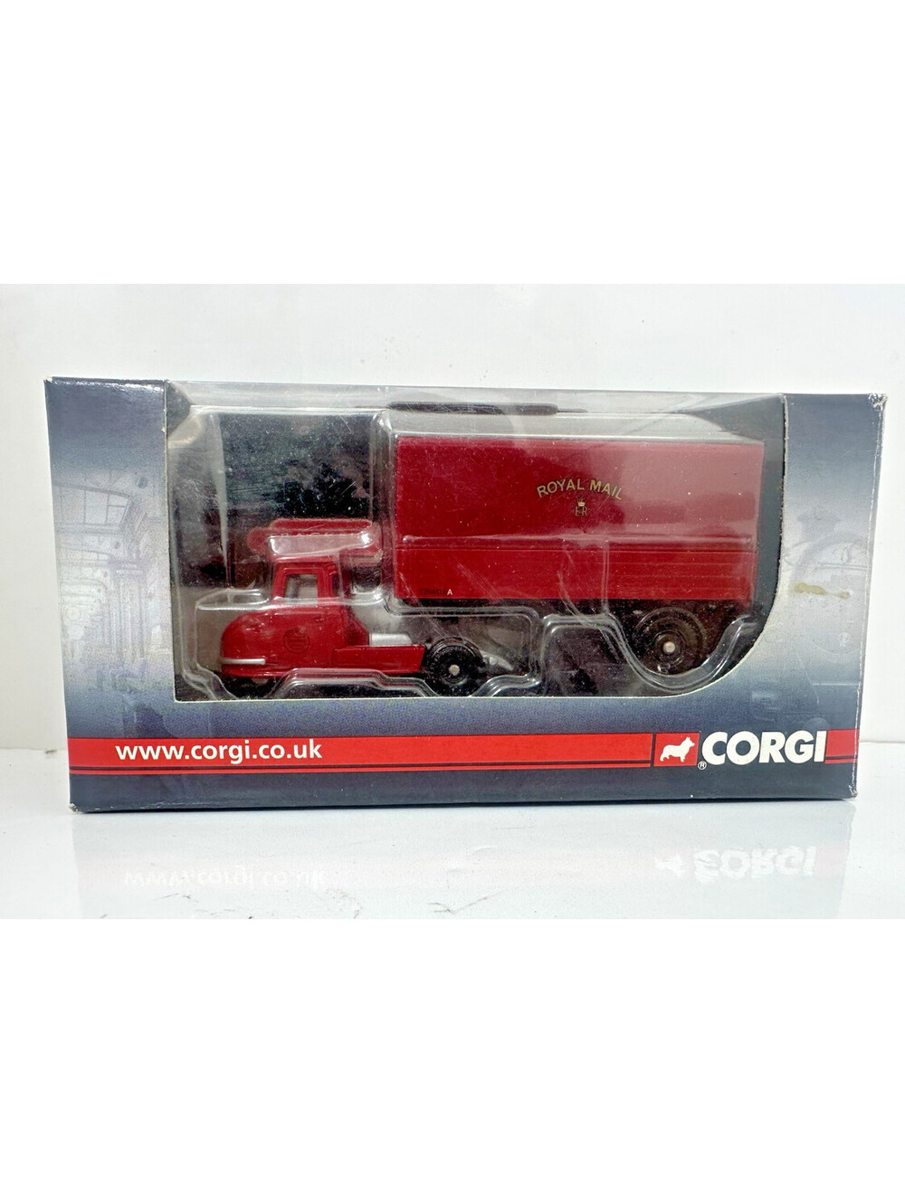 Corgi Trackside DG206004 Scammell Townsman Box Trailer Royal Mail Red 1:76 OO